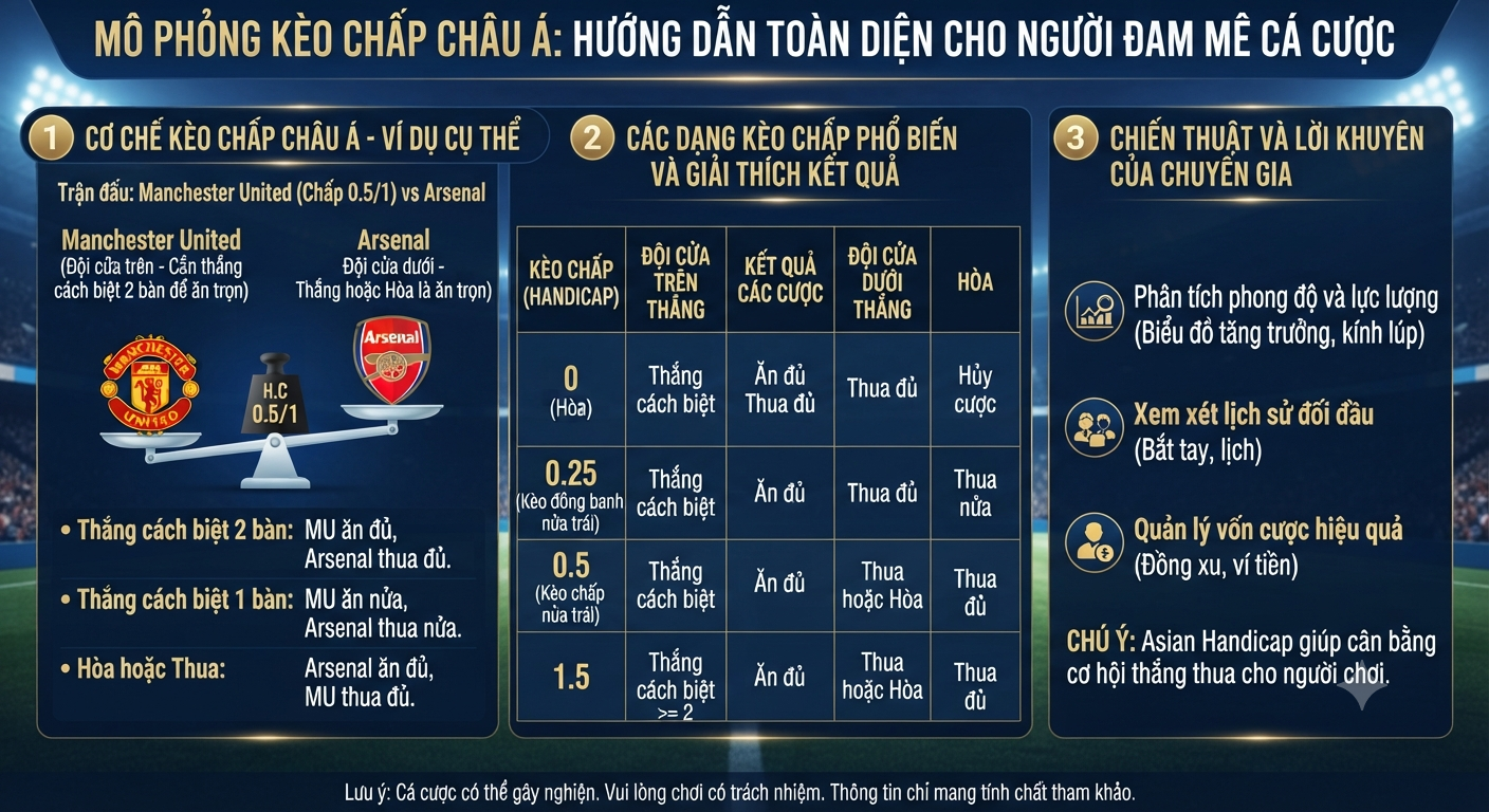 mô phỏng kèo chấp châu á